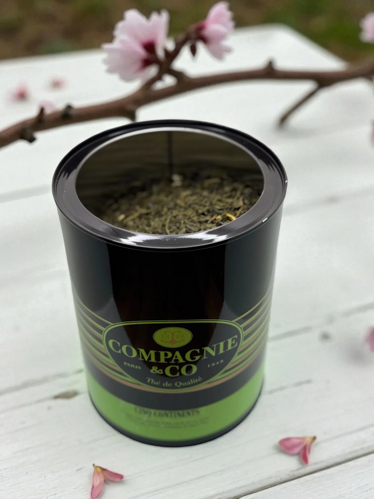 THÉ VERT 5 CONTINENTS VRAC 100G COMPAGNIE & CO