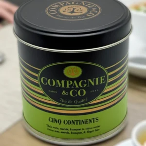 THÉ VERT 5 CONTINENTS 100G COMPAGNIE COLONIALE
