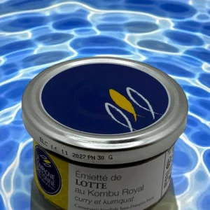 ÉMIETTÉ DE LOTTE AU KOMBU ROYAL 90G COMPAGNIE BRETONNE