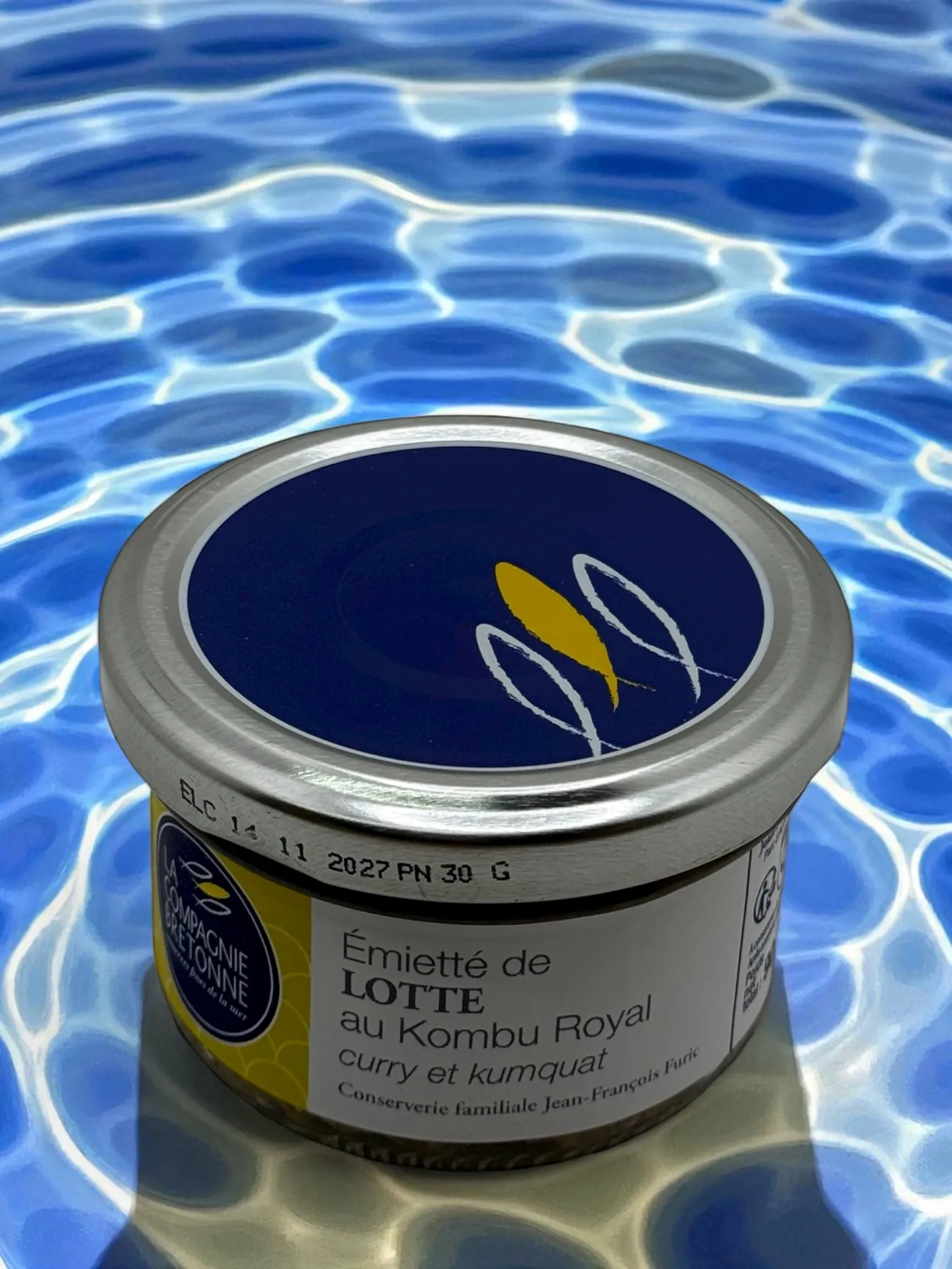 ÉMIETTÉ DE LOTTE AU KOMBU ROYAL 90G COMPAGNIE BRETONNE