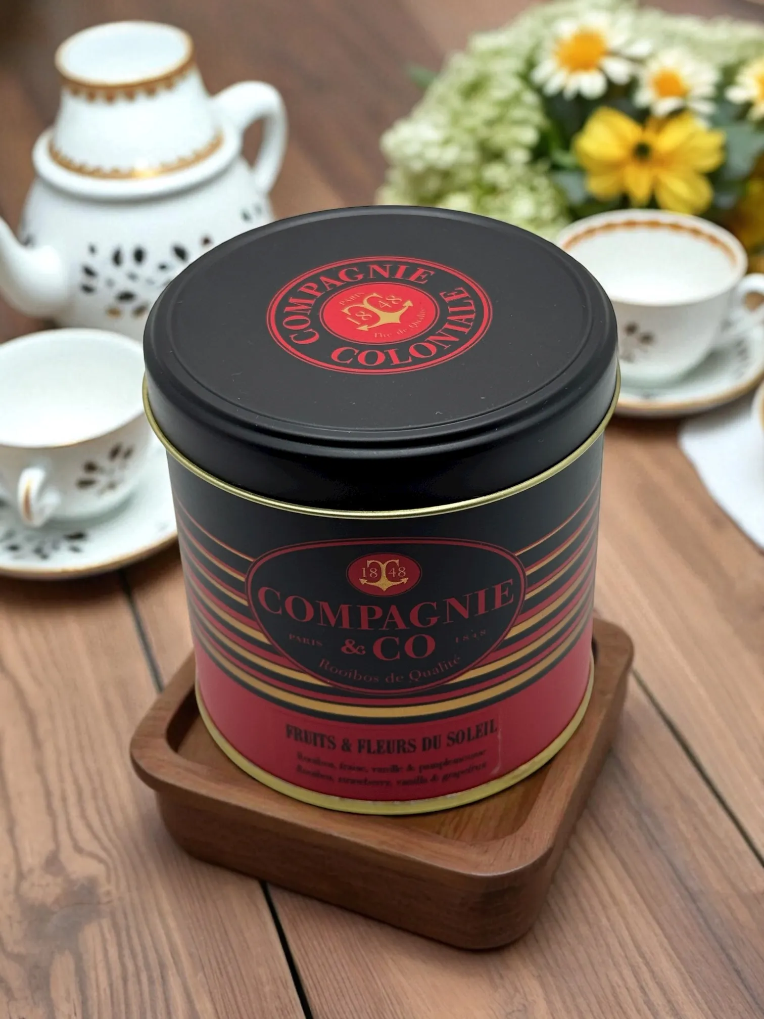 ROOIBOS FRUITS ET FLEURS DU SOLEIL VRAC 100G COMPAGNIE & CO