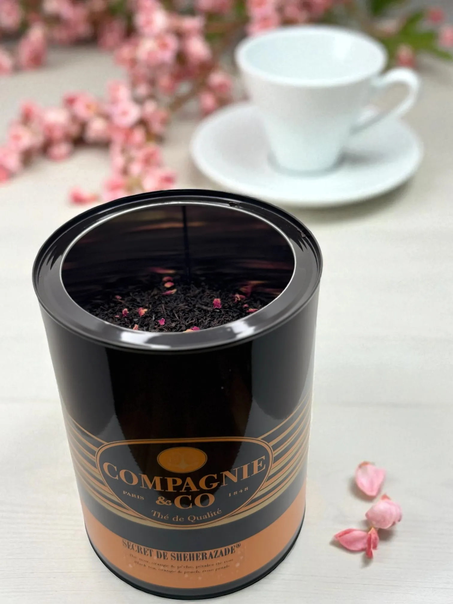 THÉ NOIR SECRET DE SHÉHÉRAZADE VRAC 100G COMPAGNIE & CO