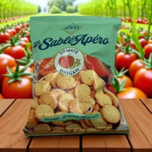 SABLÉ APÉRO TOMATE ORIGAN AOP 90G MAISON DRANS