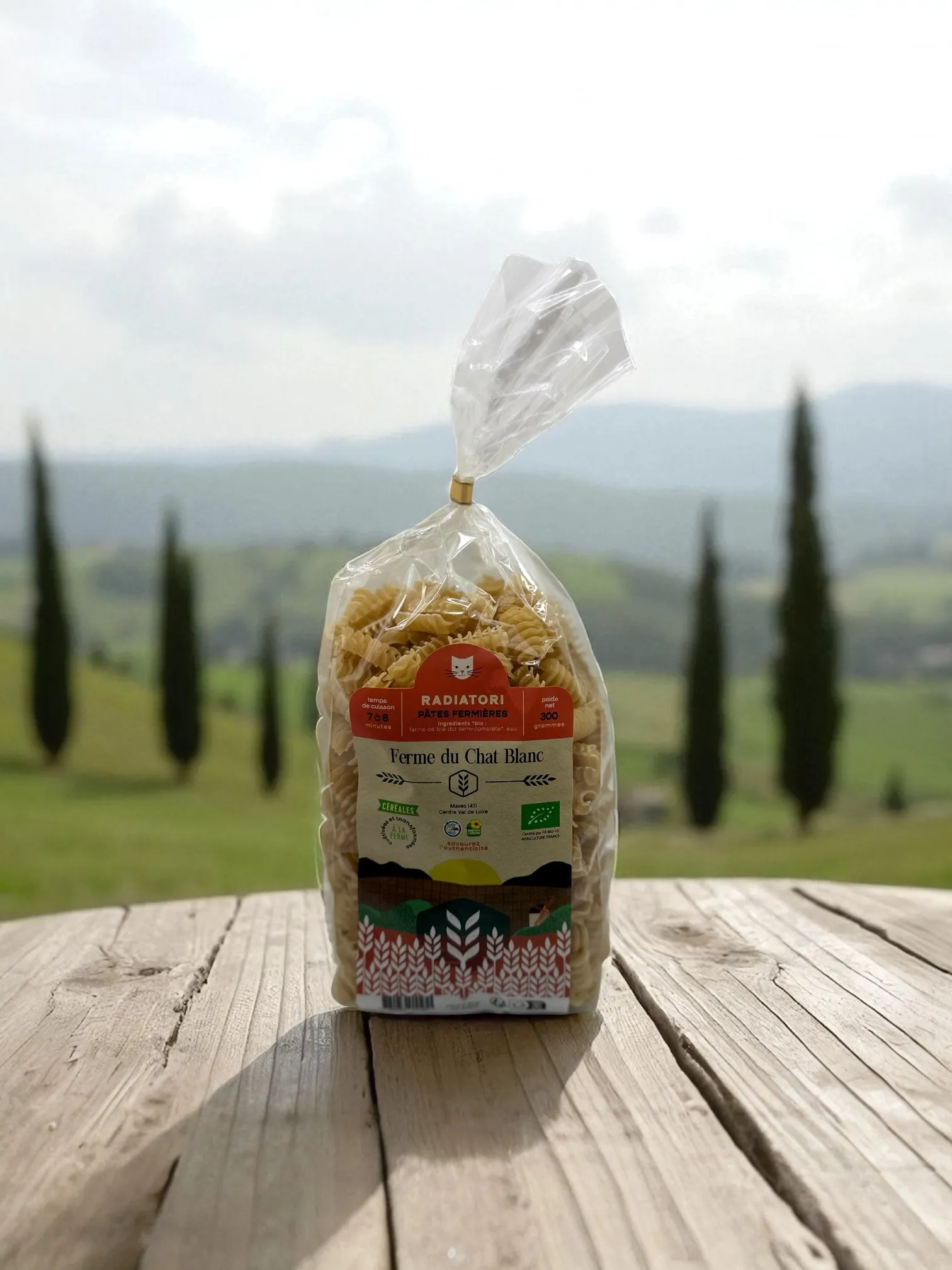 PÂTES RADIATORI 300G LA FERME DU CHAT BLANC