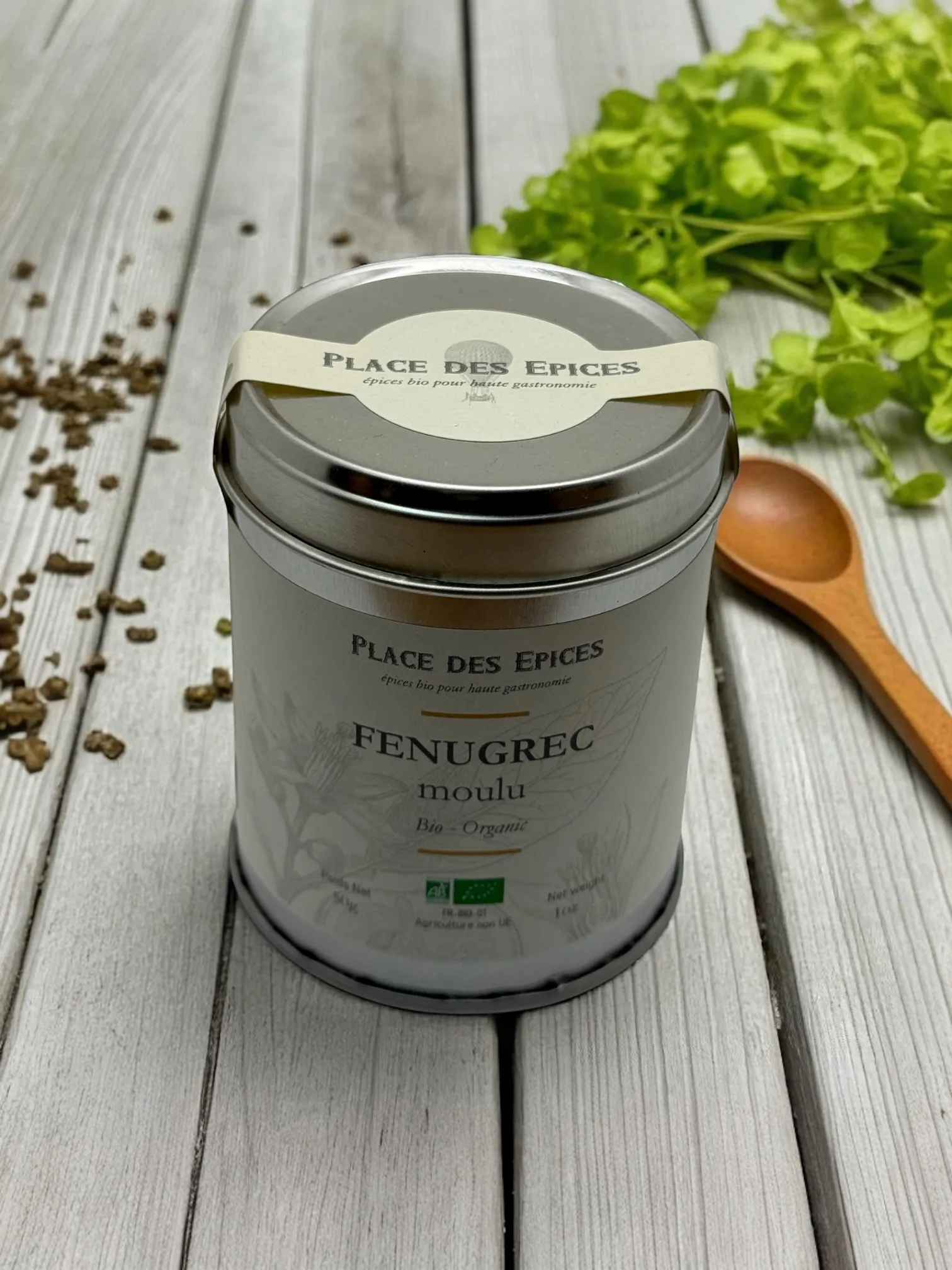 FENUGREC MOULU BIO 50G PLACE DES ÉPICES