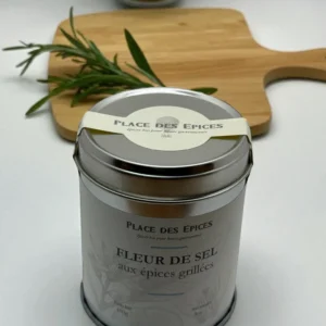 FLEUR DE SEL AUX ÉPICES GRILLÉES 100G PLACE DES ÉPICES