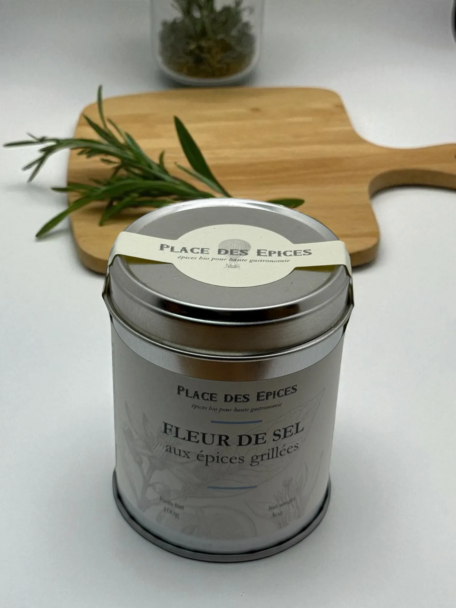 FLEUR DE SEL AUX ÉPICES GRILLÉES 100G PLACE DES ÉPICES