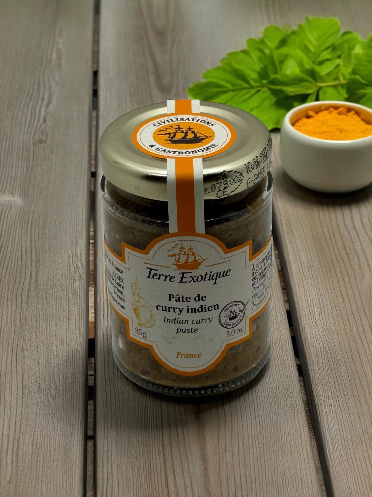 PÂTE DE CURRY INDIEN 85G TERRE EXOTIQUE