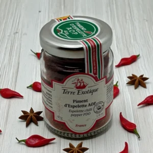 PIMENT D'ESPELETTE AOP 40G TERRE EXOTIQUE