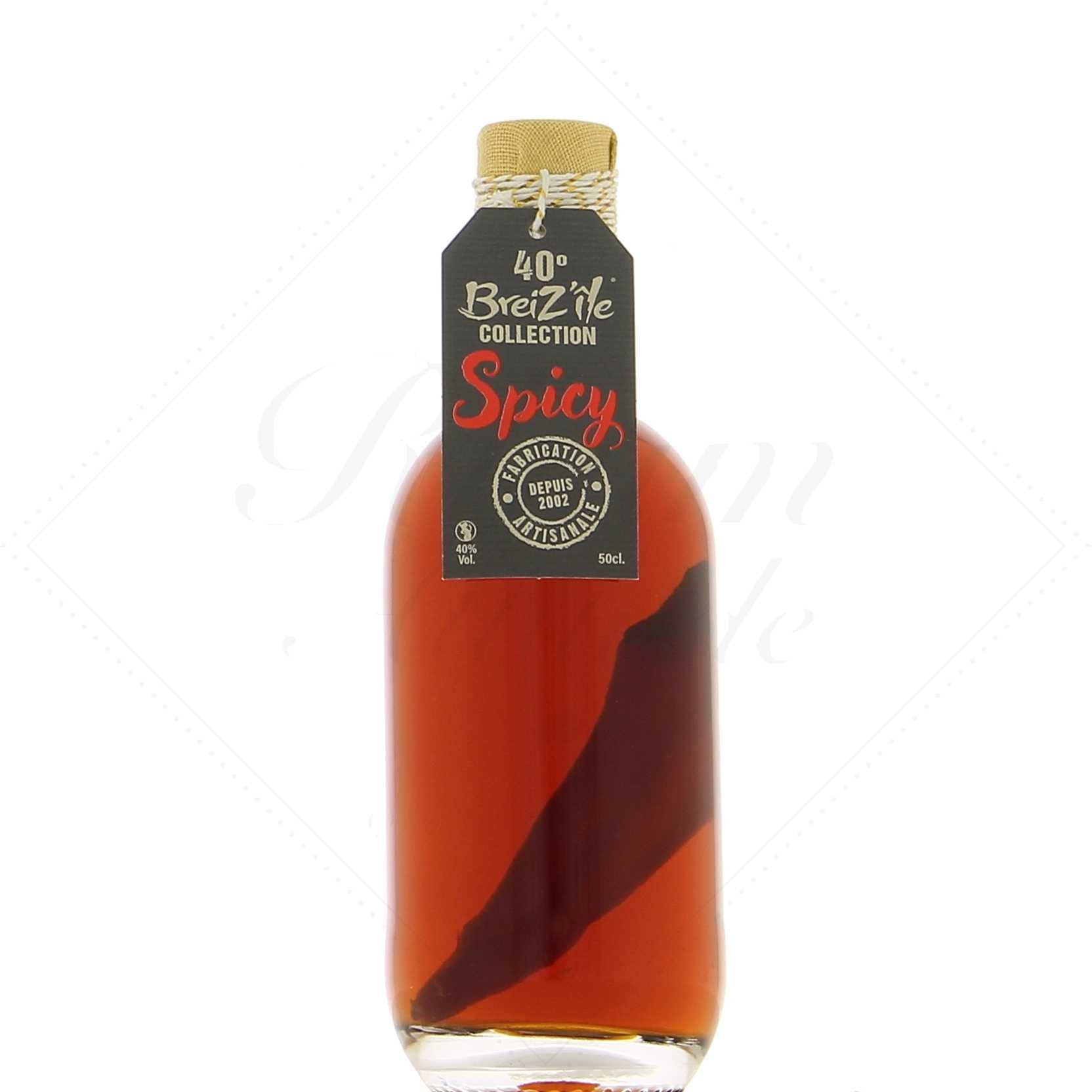 RHUM ARRANGÉS SPICY 40% FRANCE BREIZ'ILE 70CL