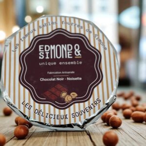 MINI SABLÉ CHOCOLAT NOIR NOISETTES 60G  EDMOND & SIMONE