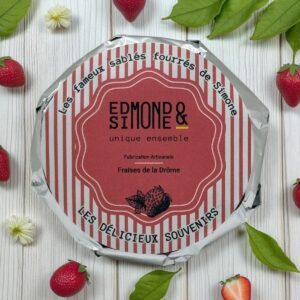 MINI SABLÉ FRAISE 60G  EDMOND & SIMONE