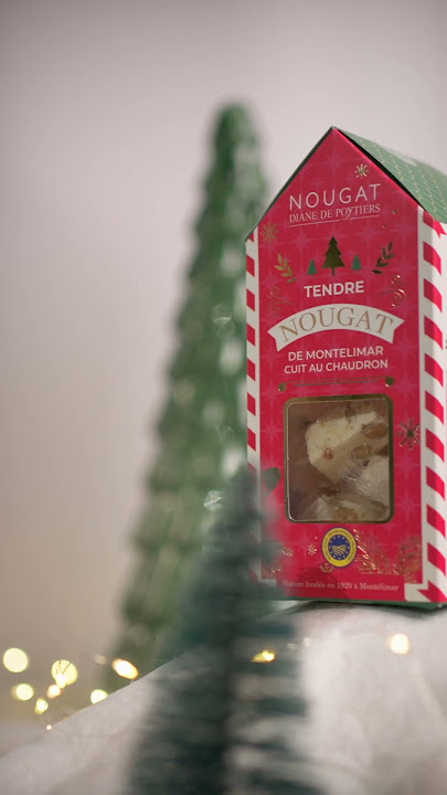 NOUGAT DE MONTELIMAR TENDRE CHALET IGP 120G DIANE DE POYTIERS