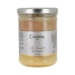 2 CUISSES DE CANARD CONFITES 730G CASTAING
