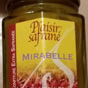 CONFITURE MIRABELLE SAFRANÉ 125G LA CHAPELLE VICOMTESSE