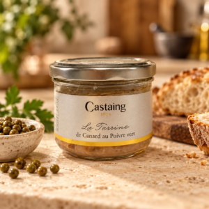 TERRINE DE CANARD AU POIVRE VERT 180G CASTAING