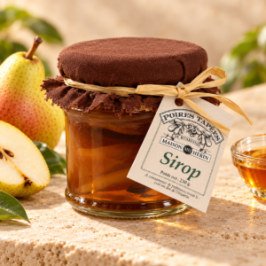 POIRES TAPÉES AU SIROP 230G MAISON HERIN
