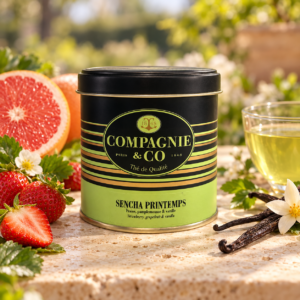 THÉ VERT SENCHA PRINTEMPS 100G COMPAGNIE COLONIALE