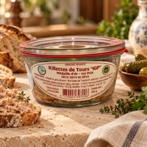 RILLETTES DE TOURS SAVEURS GOURMANDES 200G