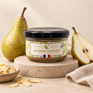 AMANDINE AUX POIRES SANS GLUTEN 100G SAVEURS GOURMANDES DU VAL DE LOIR