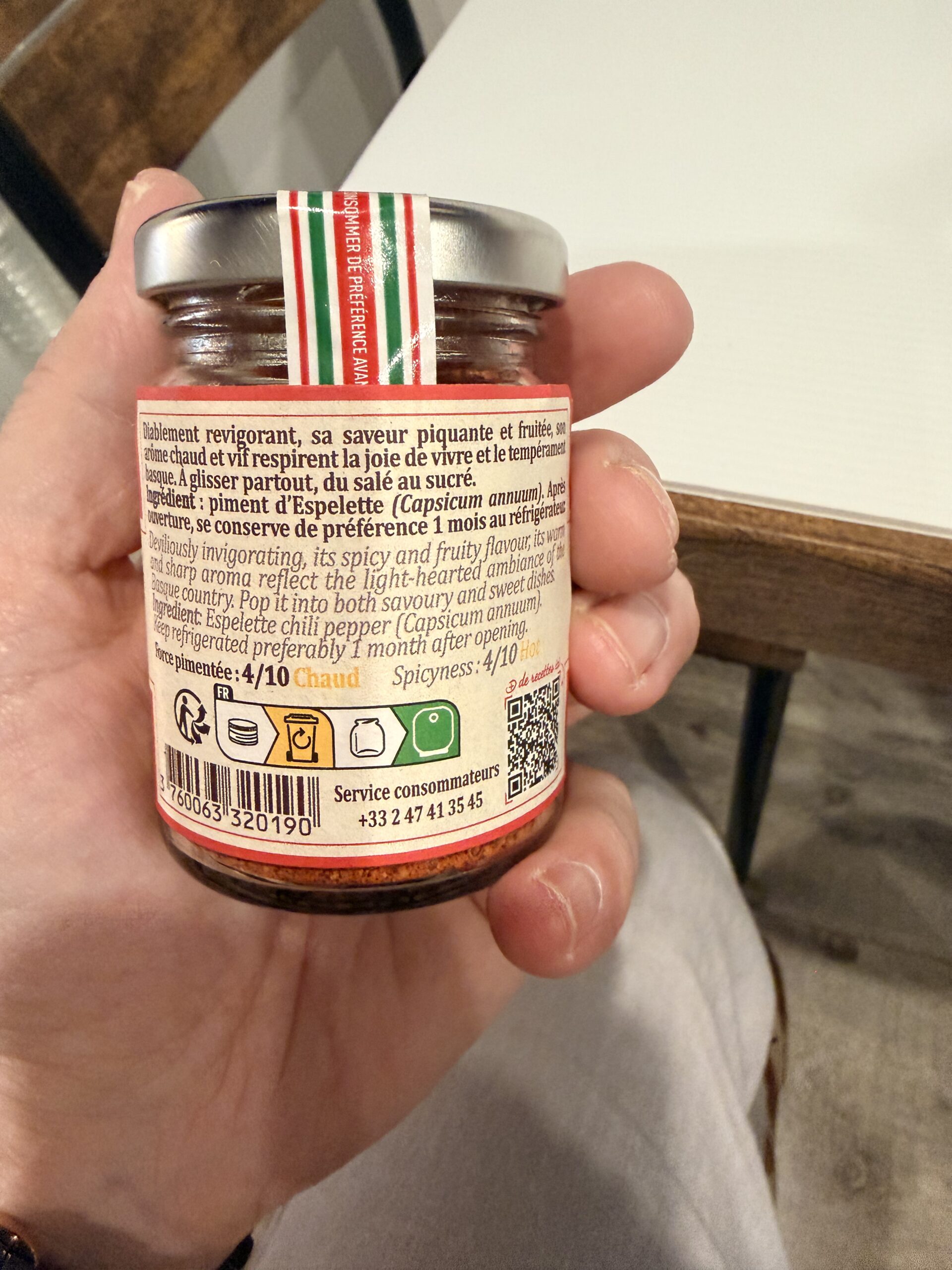PIMENT D'ESPELETTE 40G TERRE EXOTIQUE – Image 2