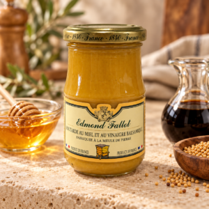 MOUTARDE MIEL VINAIGRE BALSAMIQUE 210G EDMOND FALLOT