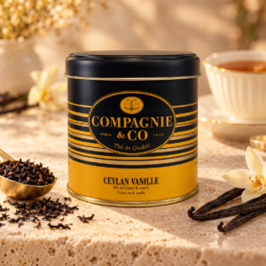 THÉ NOIR CEYLAN VANILLE 110G COMPAGNIE COLONIALE