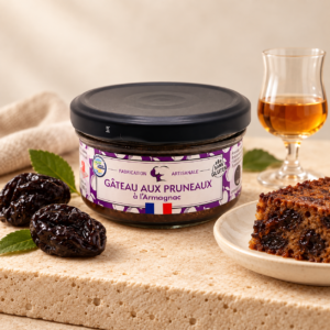 GÂTEAU AUX PRUNEAUX À L'ARMAGNAC 100G SAVEURS GOURMANDES DU VAL DE LOIR