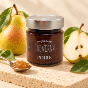 CONFITURE POIRE BIO 280G LA CONFITURERIE DE CHEVERNY