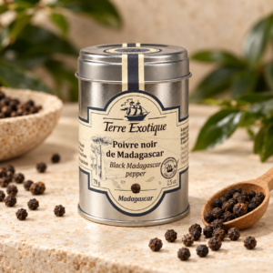 POIVRE NOIR DE MADAGASCAR 70G TERRE EXOTIQUE