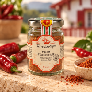 PIMENT D'ESPELETTE 40G TERRE EXOTIQUE