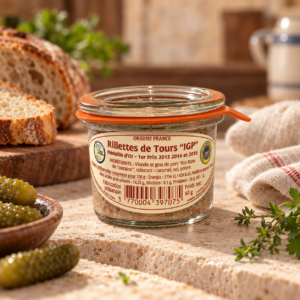 RILLETTES DE TOURS SAVEURS GOURMANDES 60G