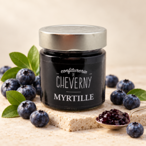 CONFITURE MYRTILLE BIO 280G LA CONFITURERIE DE CHEVERNY