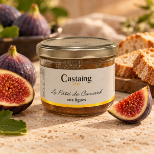 PÂTÉ DE CANARD AUX FIGUES 180G CASTAING