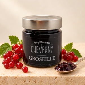 GELÉE GROSEILLE BIO 280G LA CONFITURERIE DE CHEVERNY